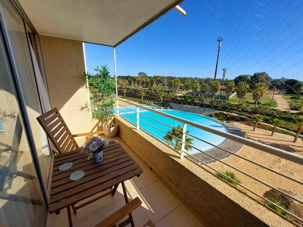 Bassein majutusasutuses Depto Laguna Vista Algarrobo või selle lähedal