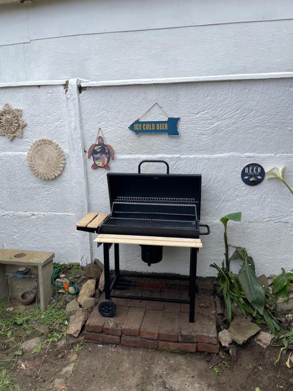 Gril dostupný pro hosty v prázdninového domu