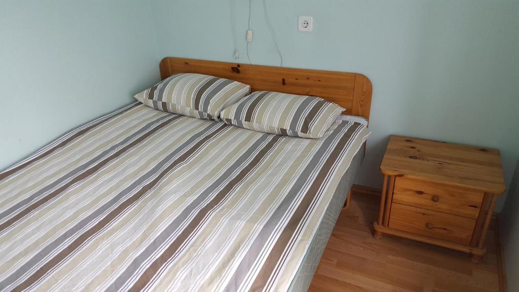 Postel nebo postele na pokoji v ubytování Konse Motel and Caravan Camping