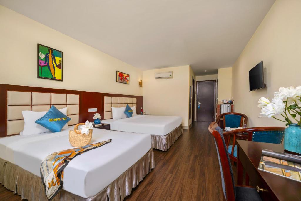 Phòng Deluxe 3 Người Nhìn Ra Biển