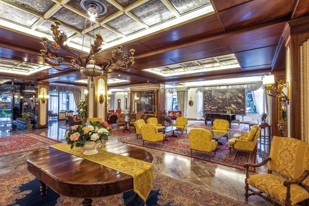 Część wypoczynkowa w obiekcie Abano Ritz Hotel Terme