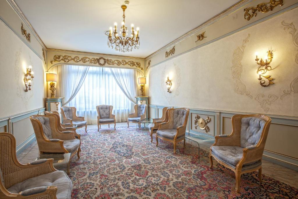 Część wypoczynkowa w obiekcie Abano Ritz Hotel Terme