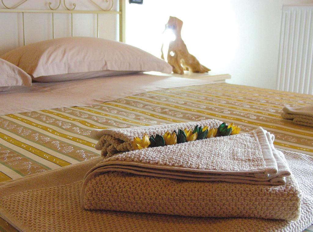 Posteľ alebo postele v izbe v ubytovaní B&B TorreMatta