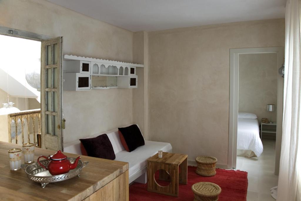 Postel nebo postele na pokoji v ubytování Apartamentos Caravane