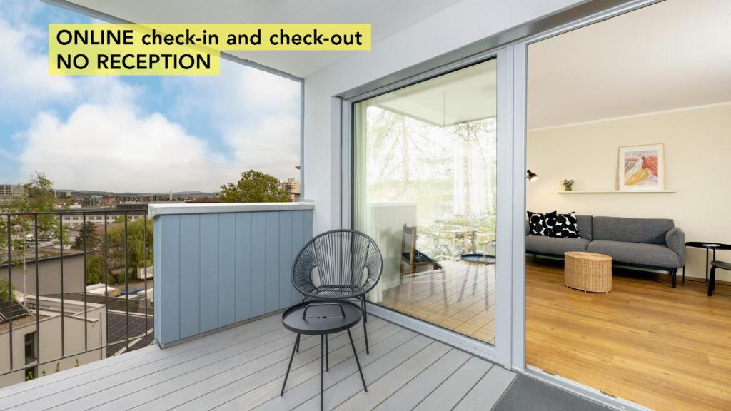 APARTAMO by Anstatthotel - app self-check-in - Resim 8