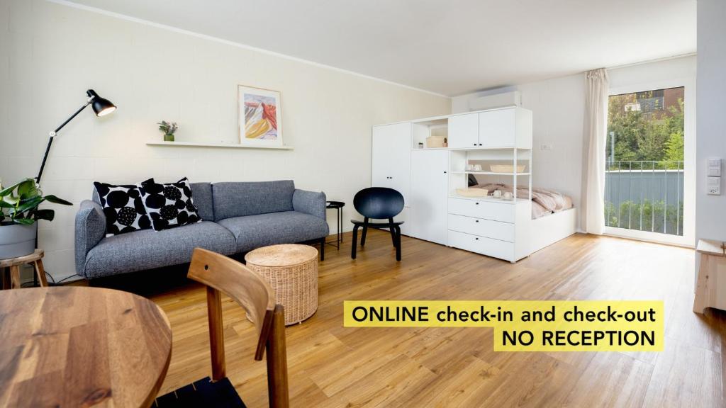 APARTAMO by Anstatthotel - app self-check-in - Resim 10