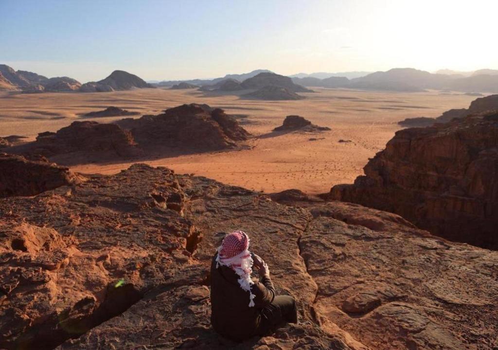 Leirintäalueen lähellä sijaitseva luonnonmaisema