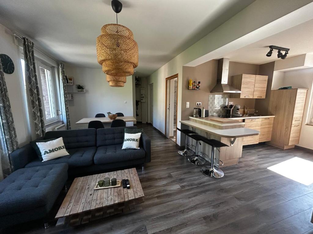 Køkken eller tekøkken på Duplex Lumineux 60m2 Dunkerque Centre, 2 min port