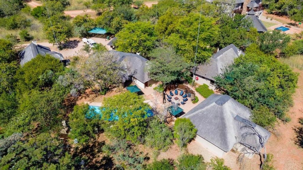 ベラ・ベラにあるHornbill Villa 93の庭園付きの大家の頭上