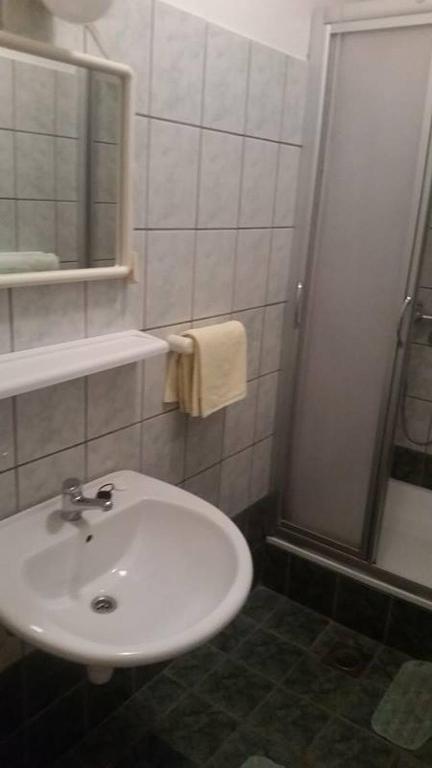 Koupelna v ubytování Guesthouse Goga