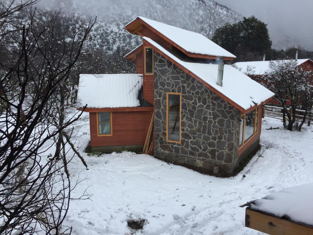 Cabañas Alto Cordillera durante l'inverno