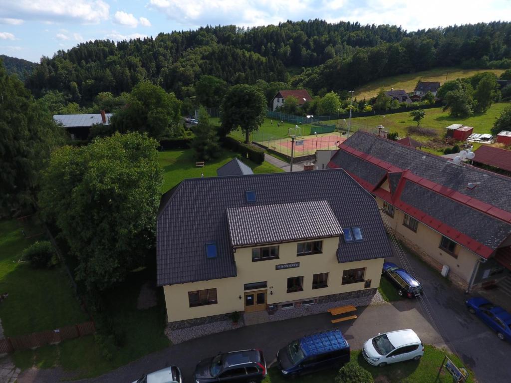 Příroda nedaleko penzionu – hostince