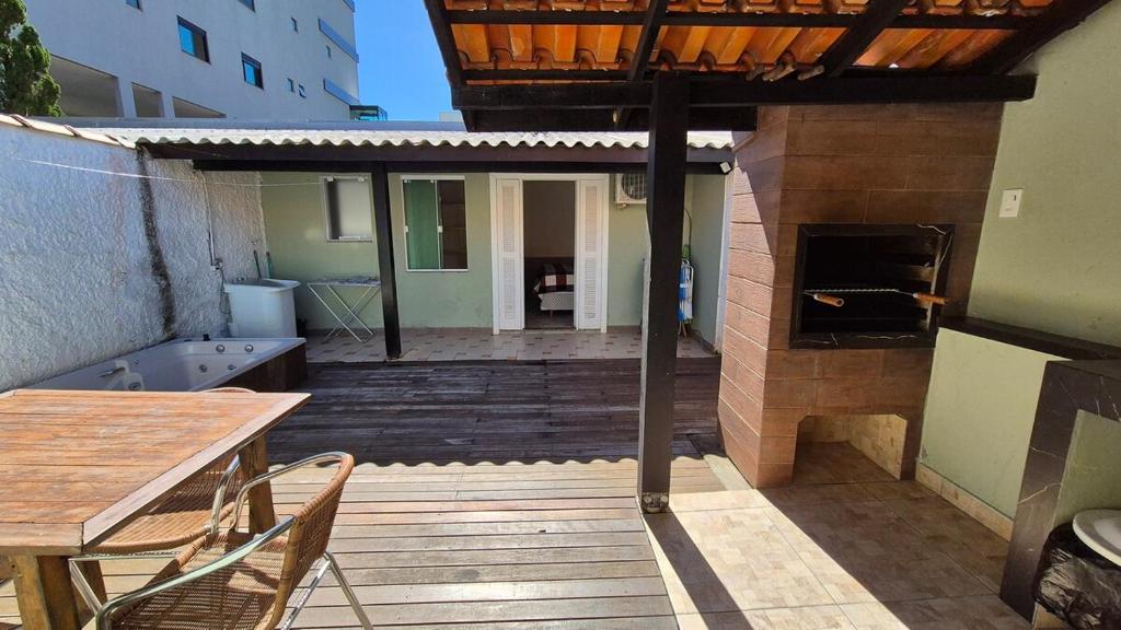 Balkón nebo terasa v ubytování Casa Sol - Com Piscina - Praia de Mariscal - SC