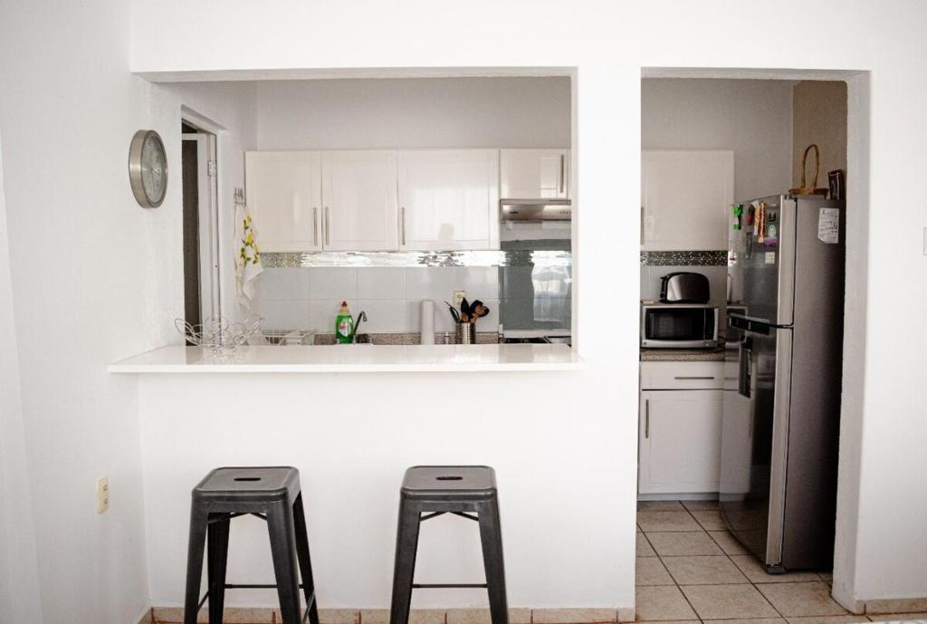 テワカンにあるHermosa casa de 2 pisos con estacionamiento propioのギャラリーの写真