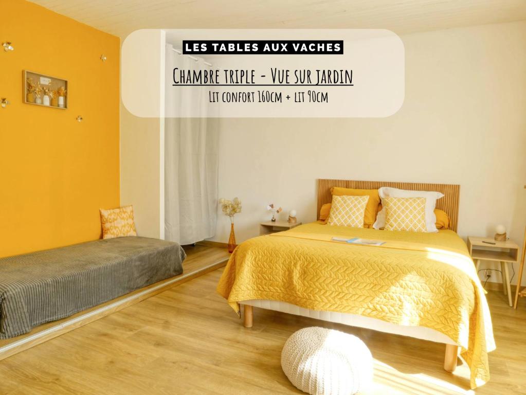 Les Tables Aux Vaches - Calme et nature au lac de la Raviège - Habitación Deluxe Con Cama Grande