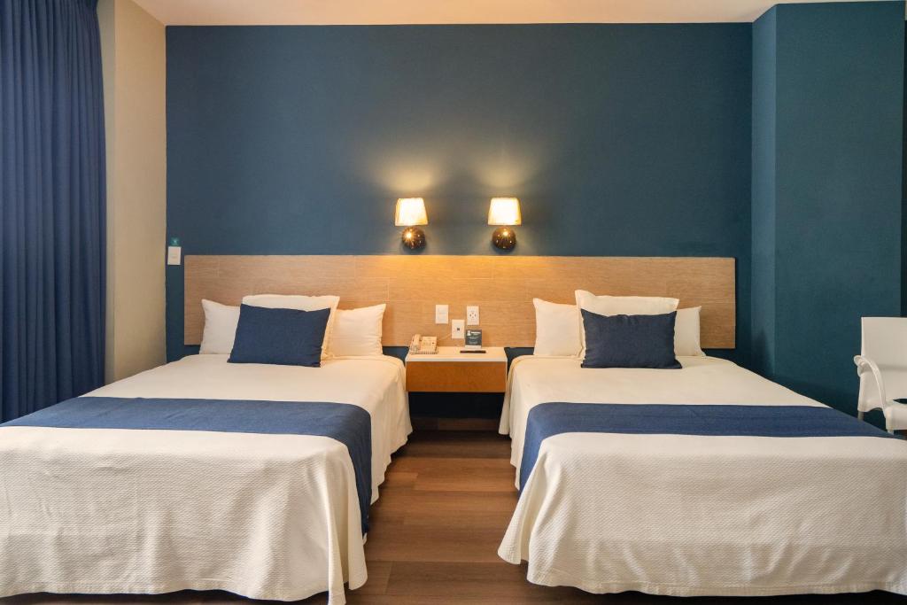 Oceano Palace - Double Room With Two Double Beds Ocean View