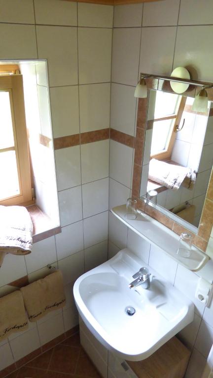 Koupelna v ubytování Haus Fürhapter Markus