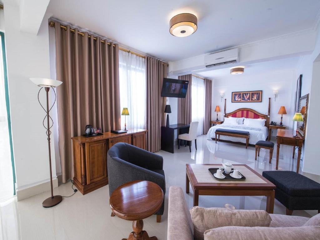 Fotografie z fotogalerie ubytování Palms Hotel v destinaci Quatre Bornes