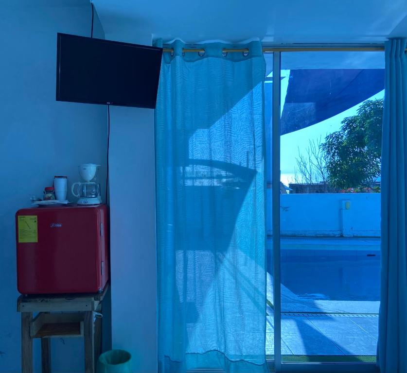 Η κουζίνα ή μικρή κουζίνα στο Habitación privada