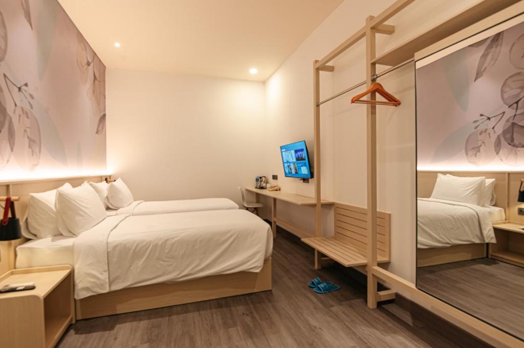 True Blue Hotel Menteng - Chambre Lits Jumeaux Supérieure