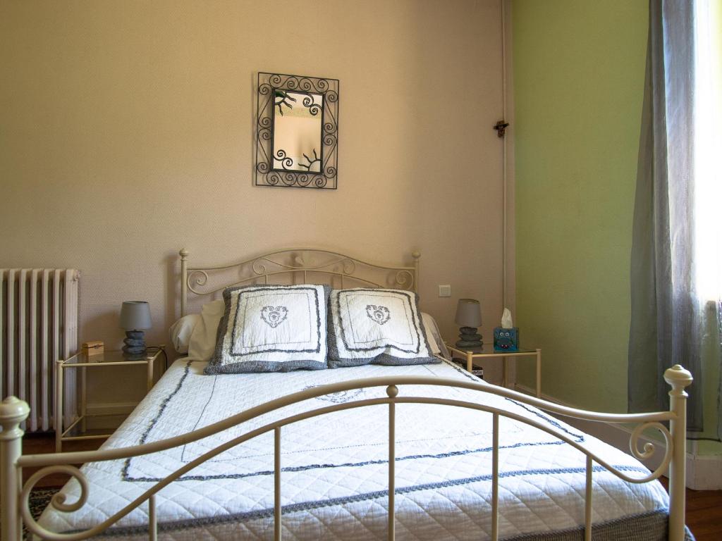 Postel nebo postele na pokoji v ubytování Au Petit Verger