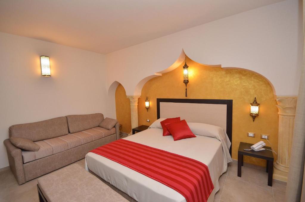 Postel nebo postele na pokoji v ubytování RIAD Comfort Rooms