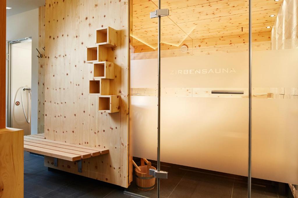 Kúpeľňa v ubytovaní Gletscherblick B&B