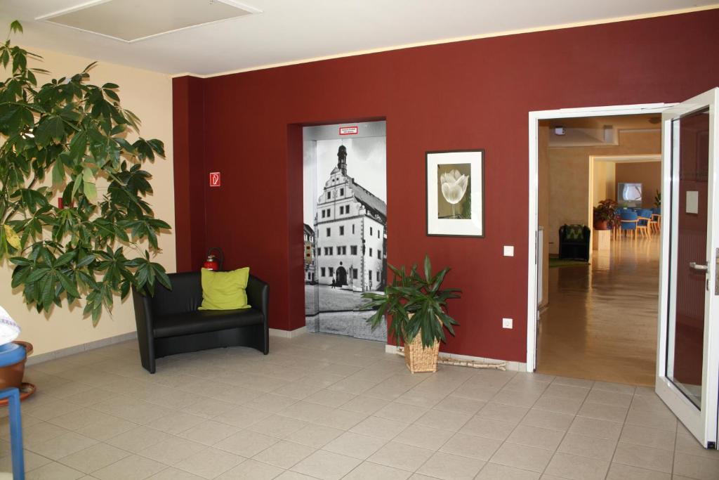 Posezení v ubytování Hotel Am Heidepark