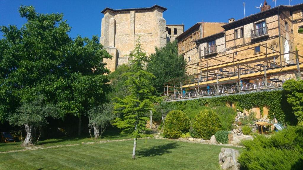 Zahrada ubytování Hotel Rural Calatañazor