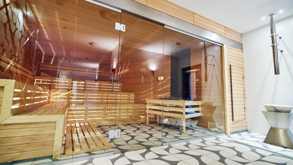Kúpeľňa v ubytovaní VacationClub - Diune Apartment 63