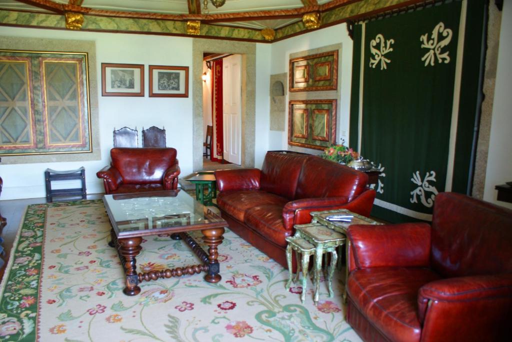 Posezení v ubytování Casa De Anquiao - Turismo de Habitação