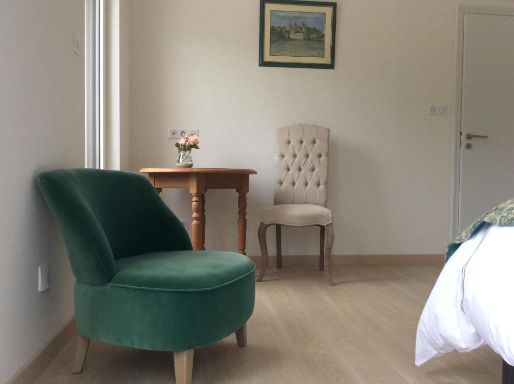 Maison de Luciné - Chambre Double Avec Salle De Bains Privative