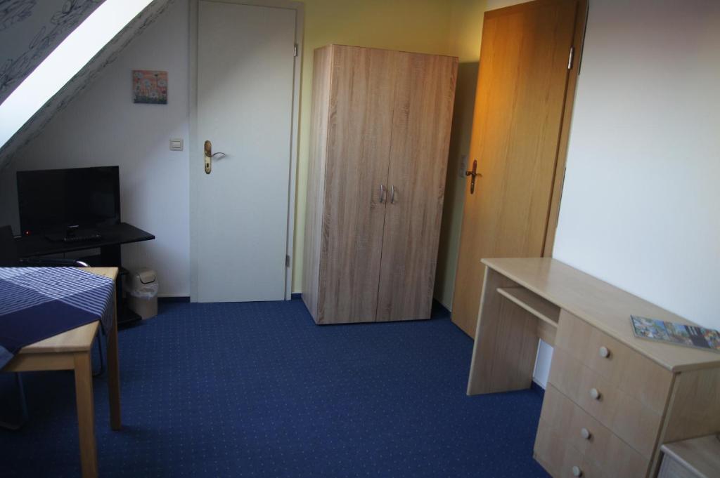 TV a/nebo společenská místnost v ubytování Hotel Draschwitz