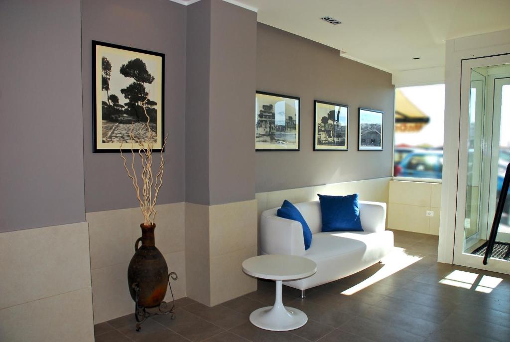 Posezení v ubytování Hotel La Scaletta