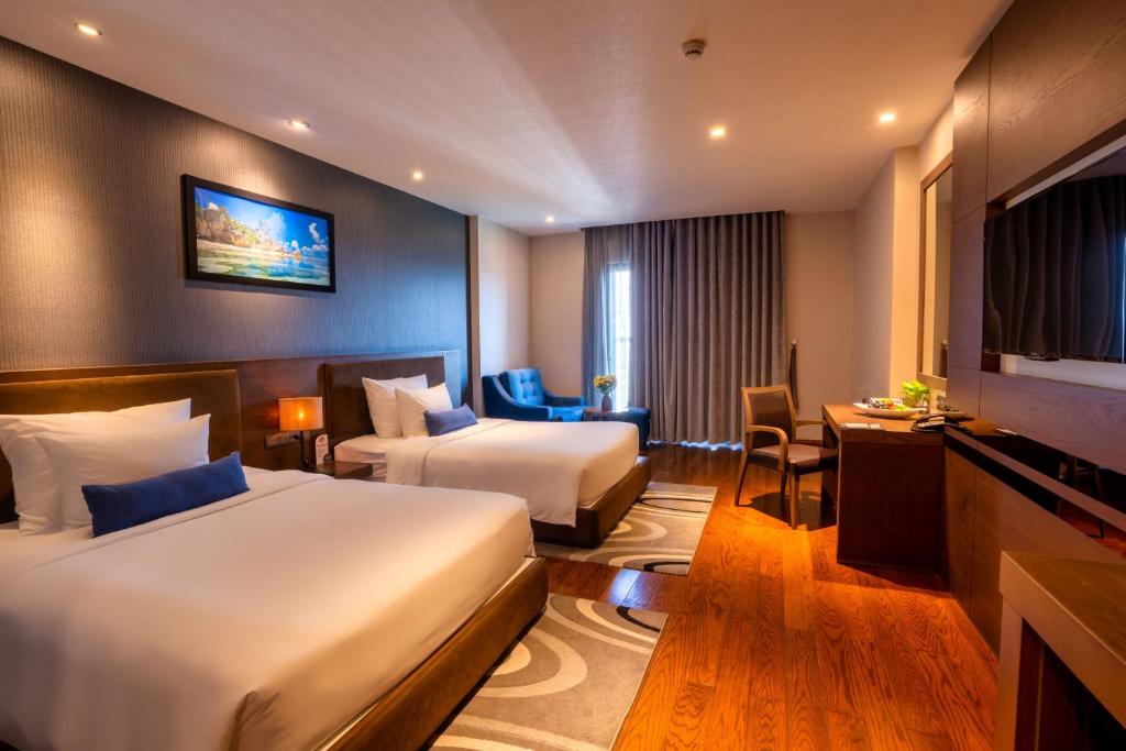 Phòng Premier có giường cỡ Queen