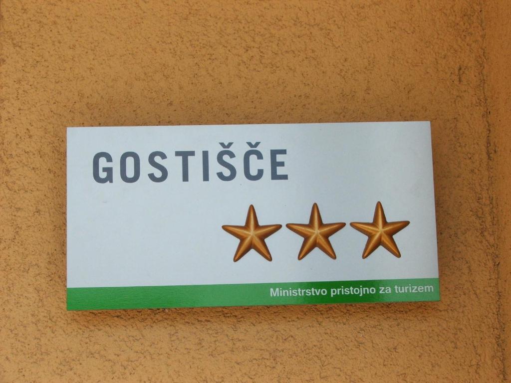 Certifikát, hodnocení, plakát nebo jiný dokument vystavený v ubytování Guesthouse Živko