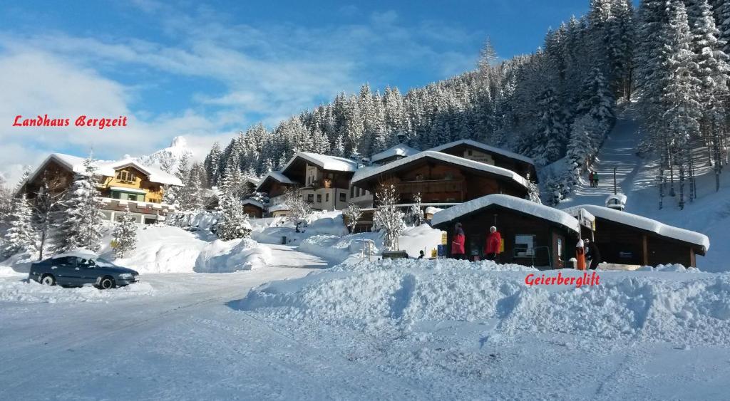 Landhaus Bergzeit v zimě