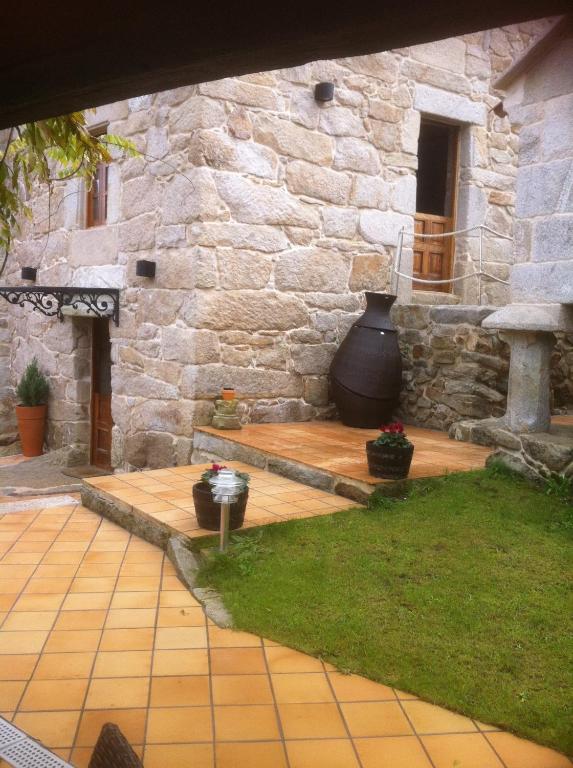 Jardín al aire libre en Casa Noelmar