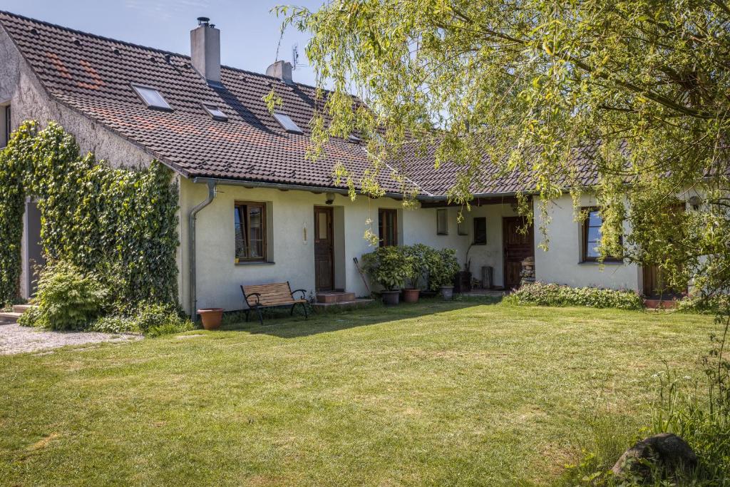 Zahrada ubytování Penzion U Dračice