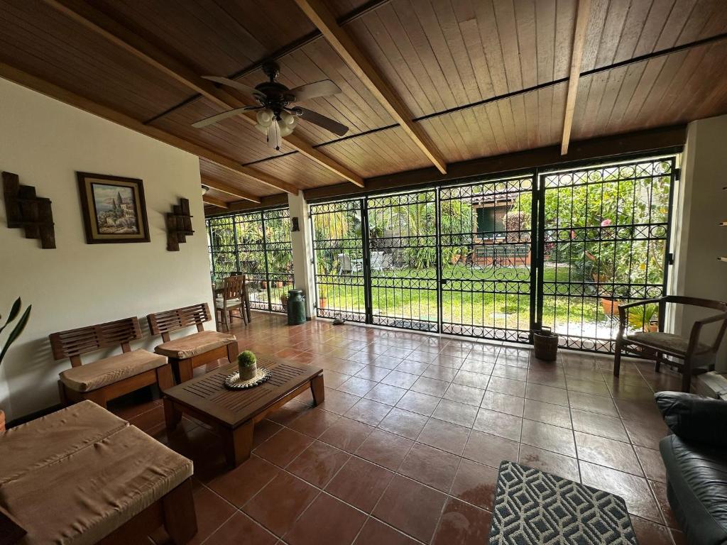 Posezení v ubytování Casa Santa Elena Fuertevli