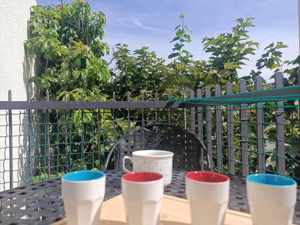 Joli T3 climatisé à 170m de la plage, 6 pers, parking inclus