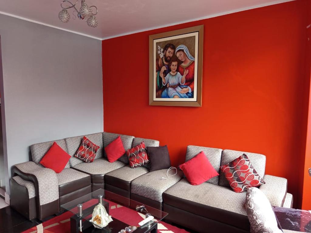 Et opholdsområde på Inmobiliaria RIO MACHO