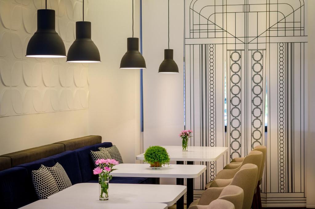 Posezení v ubytování Hotel Passport