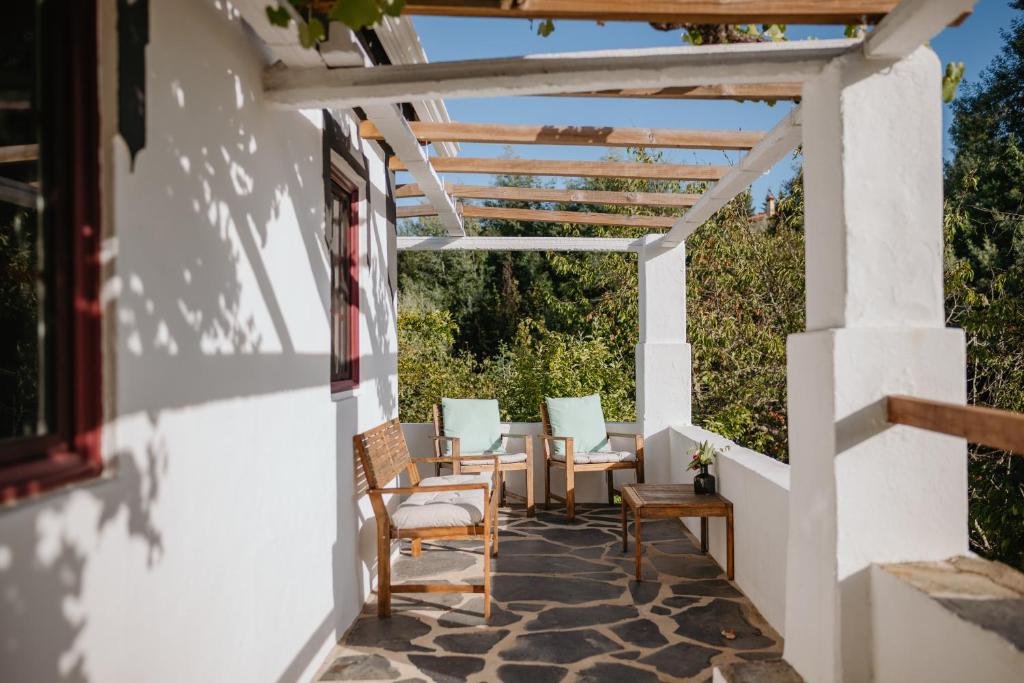 Balkoni atau teres di Serra Casa