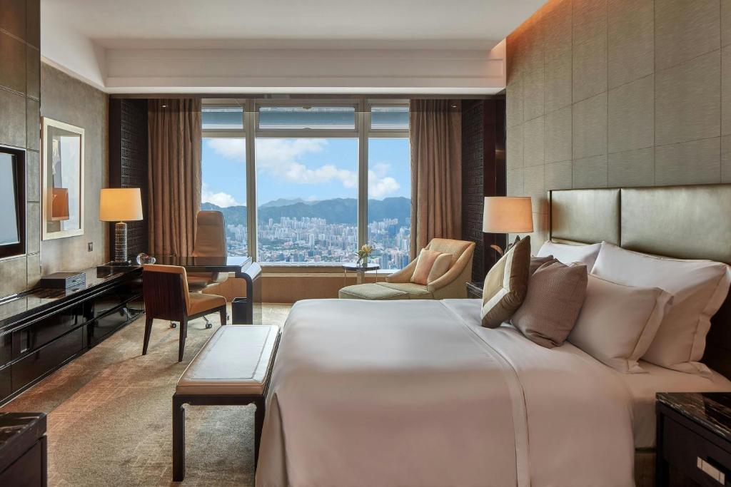 The Ritz-Carlton, Hong Kong - Habitación Deluxe Con Cama Extragrande