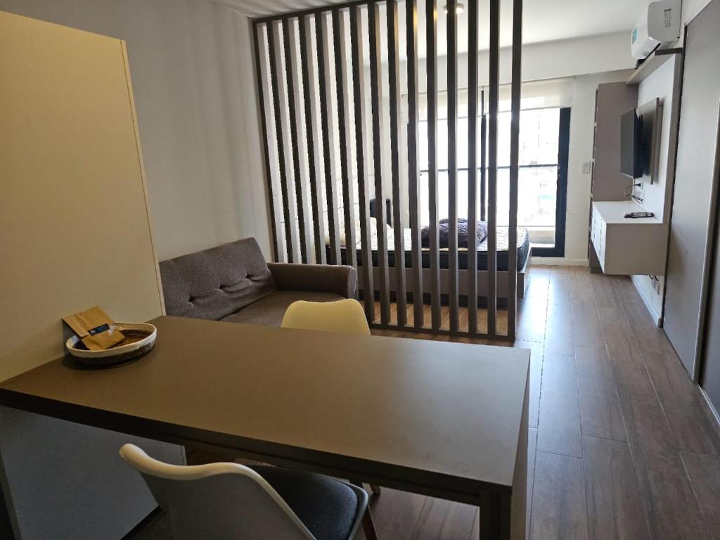 Kuchyň nebo kuchyňský kout v ubytování Alquiler Temporario Rosario 27