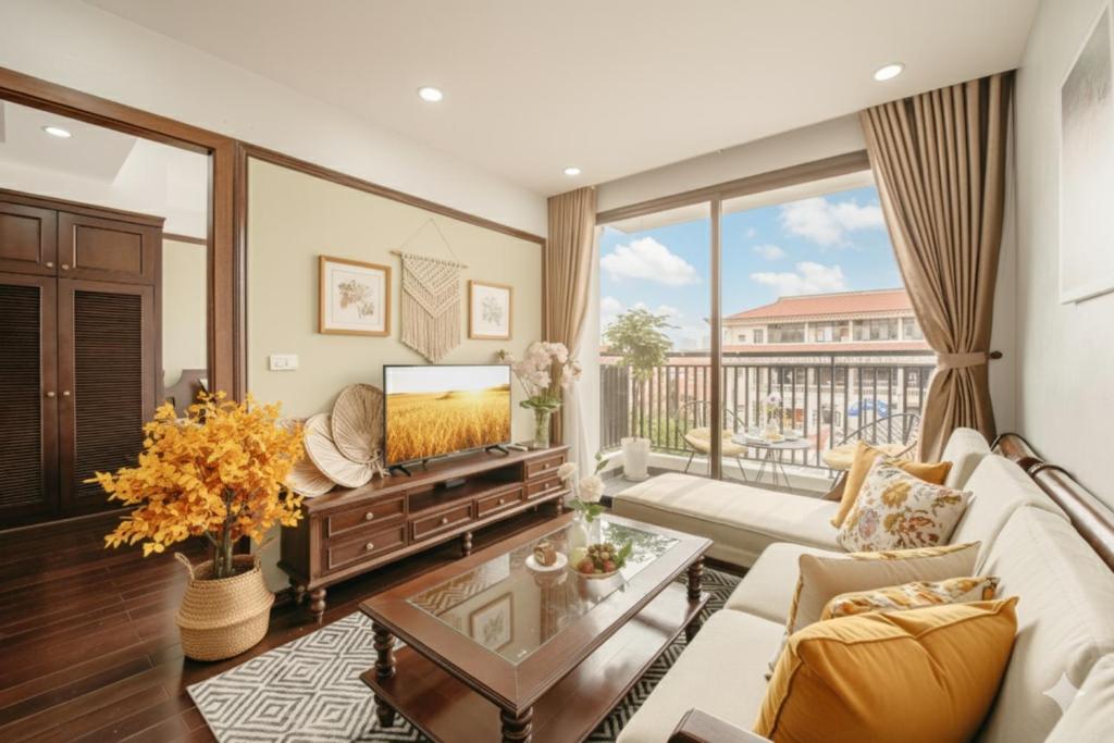 Lunaria Two Bedroom Apartment - 24 Hours Stay - Check in Anytime - Apartamento Deluxe De Dos Dormitorios Con Balcón