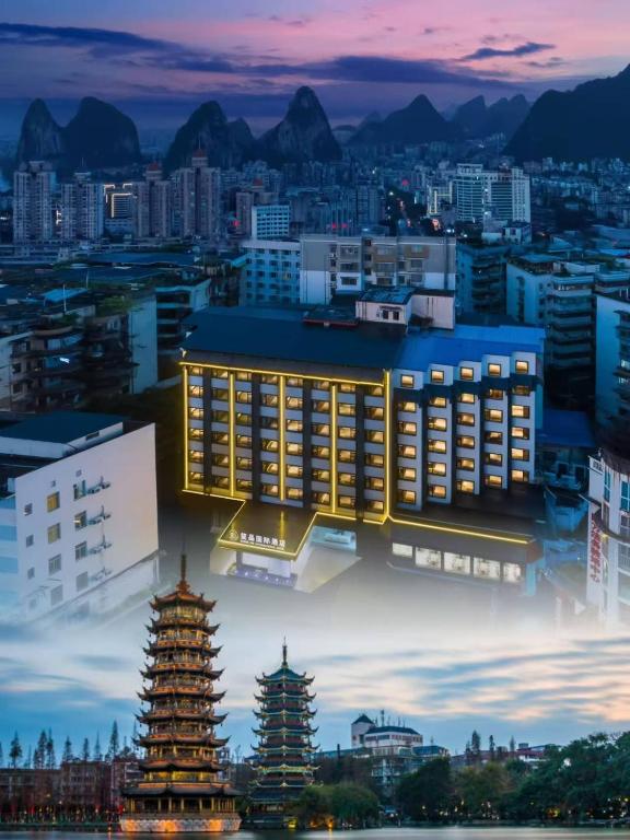 Shengpin International Hotel Guilin Two Rivers and Four Lakes Elephant ...