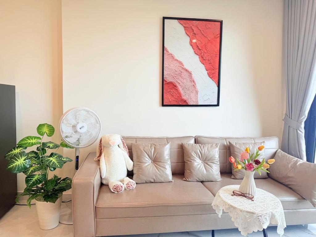 Χώρος καθιστικού στο Apartment with 2 bedrooms 2WC ,vinhomes grand park