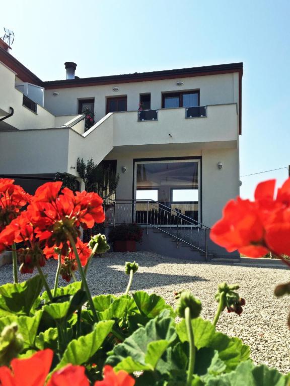 Budova, kde se bed and breakfast nachází